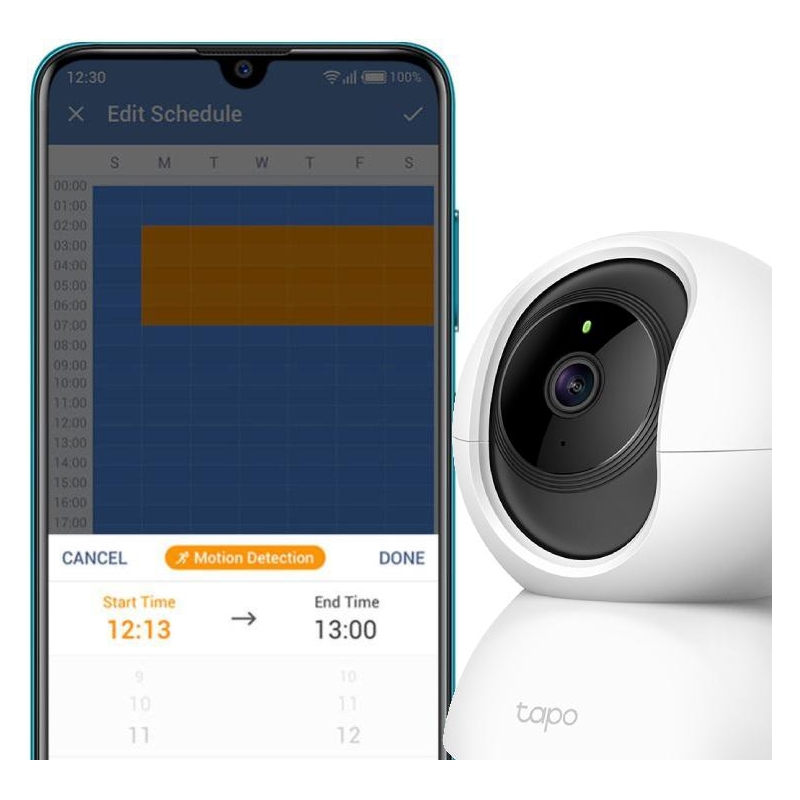 KAMERA TP-LINK TAPO C200 OBROTOWA HD
