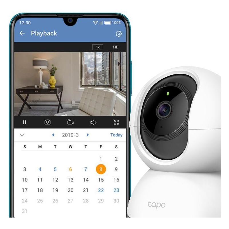 KAMERA TP-LINK TAPO C200 OBROTOWA HD