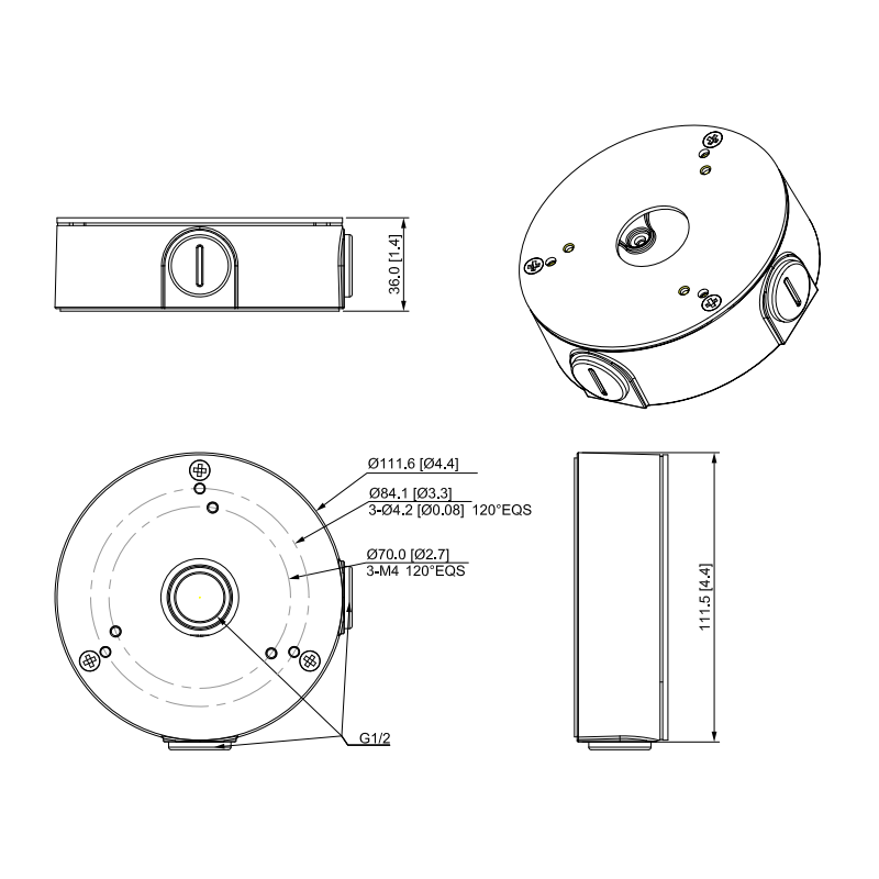 ADAPTER DAHUA PFA13G