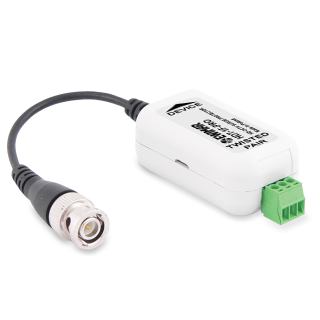 Konwerter UTP / ochrona przeciwprzepięciowa do kamer  AHD, HD-CVI, HD-TVI EWIMAR HDT-1F-PRO