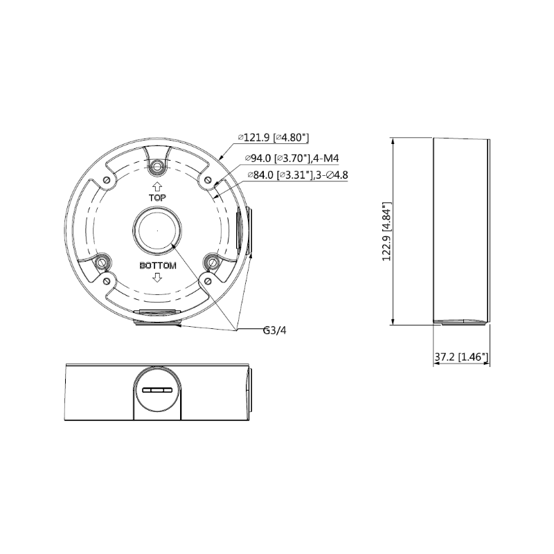 ADAPTER DAHUA PFA13C