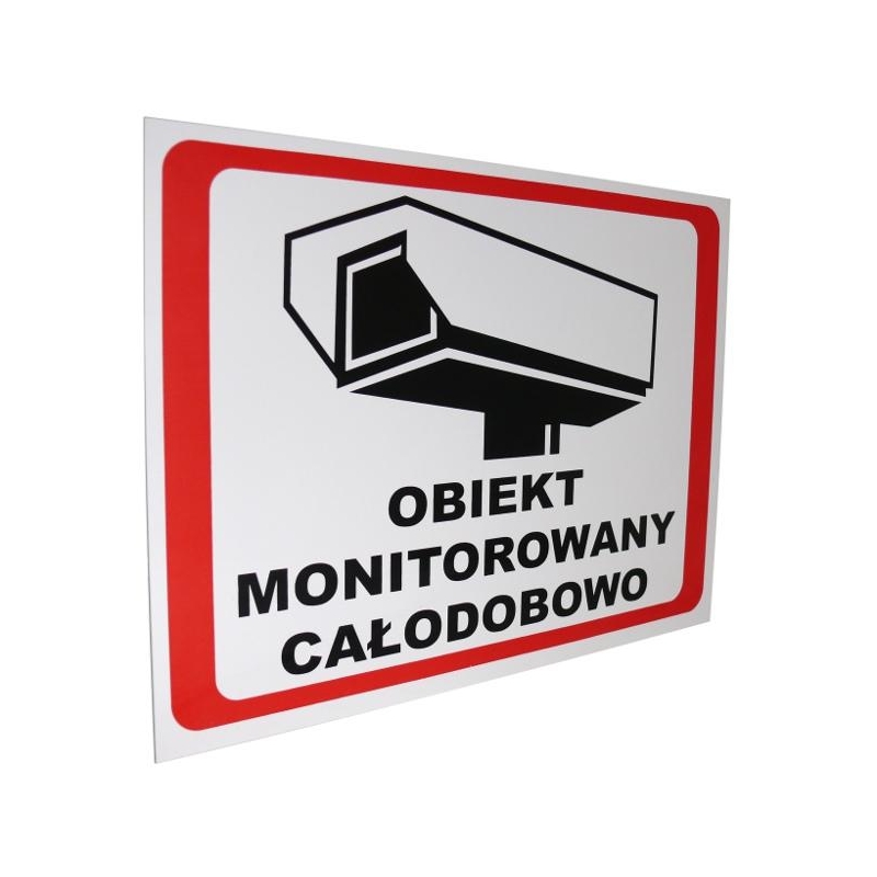 TABLICA OBIEKT MONITOROWANY 6586
