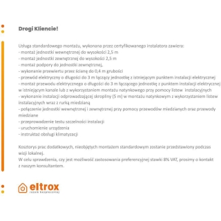 Zestaw monitoringu 8 kamer tubowych EZI-B140-F2 4MPx IP EZ-IP by Dahua z usługą montażu 2