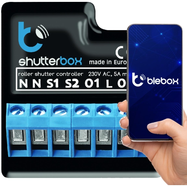 BLEBOX shutterbox -  STEROWNIK ROLET  230V