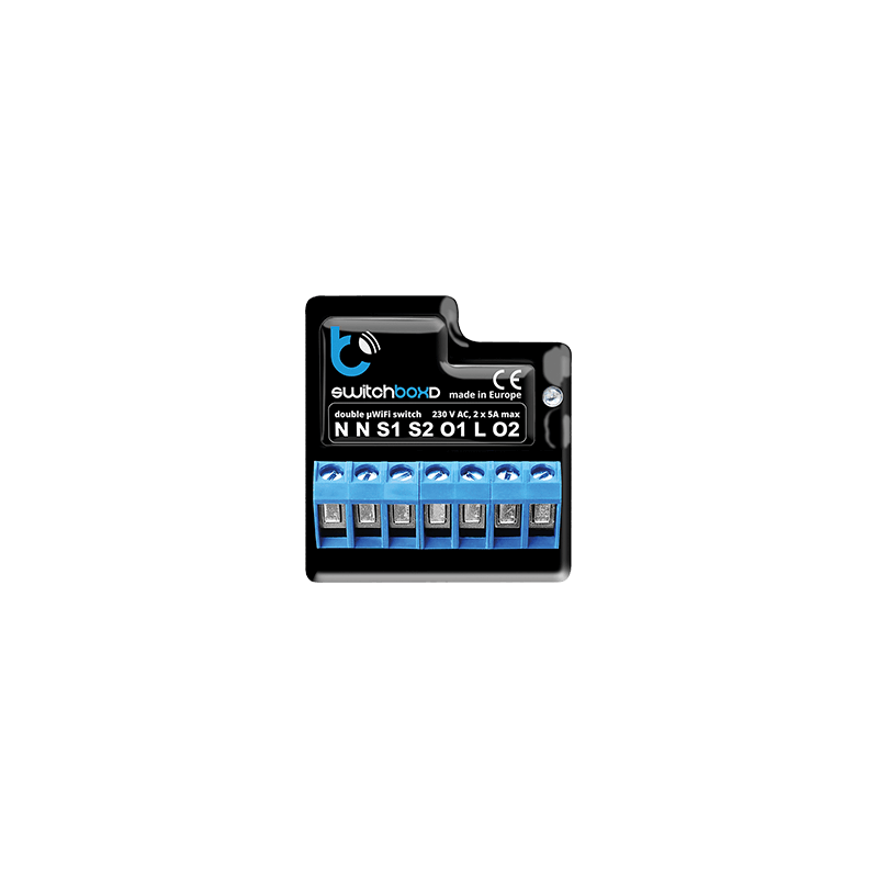 BLEBOX switchboxD - PODWÓJNY WYŁACZNIK 230V