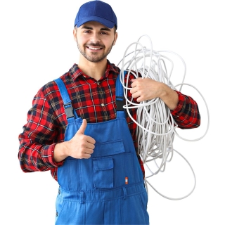 Zestaw monitoringu IP EZ-IP by Dahua 2 kamer tubowych 2K EZI-B140-F2 z usługą montażu 2