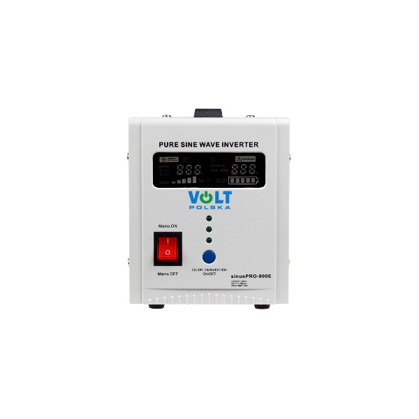 PRZETWORNICA VOLT POLSKA SINUSPRO-800E 12V 500/800W