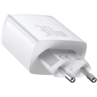 ŁADOWARKA SIECIOWA Baseus Compact Quick Charger CCXJ-E02 30W 2x USB-A 1x USB-C PD 3.0 QC 3.0 BIAŁA 2