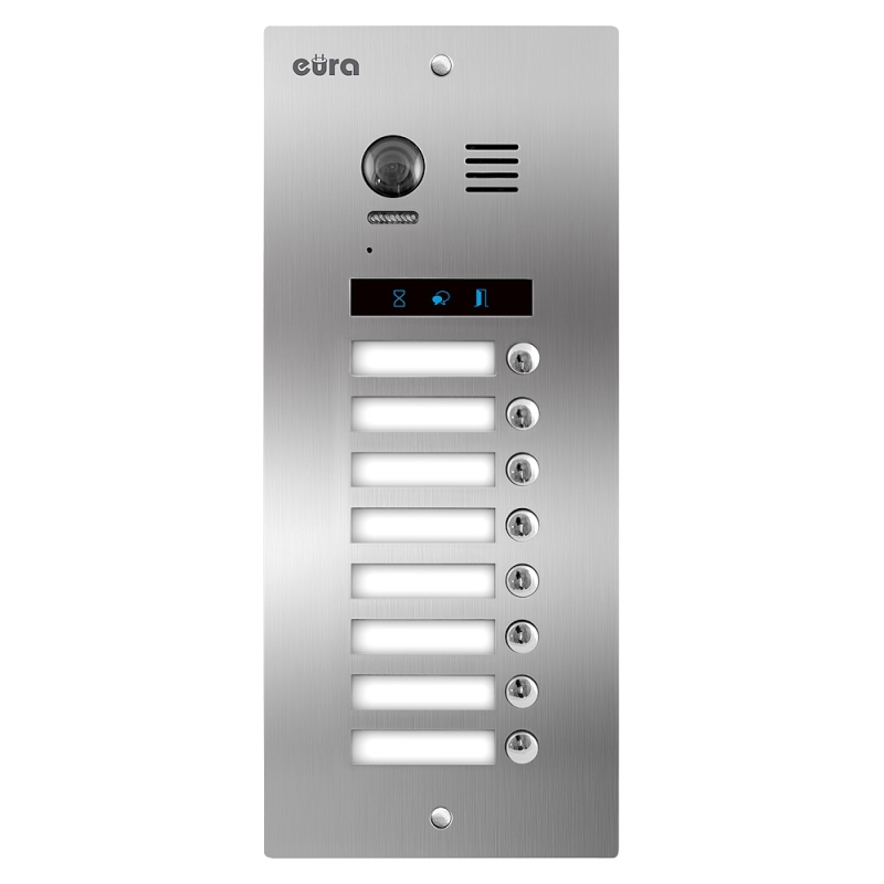 KASETA ZEWNĘTRZNA MODUŁOWA "EURA" VDA-98A5 "2EASY+" 8 przycisków
