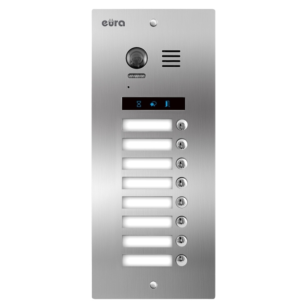 KASETA ZEWNĘTRZNA MODUŁOWA "EURA" VDA-98A5 "2EASY+" 8 przycisków