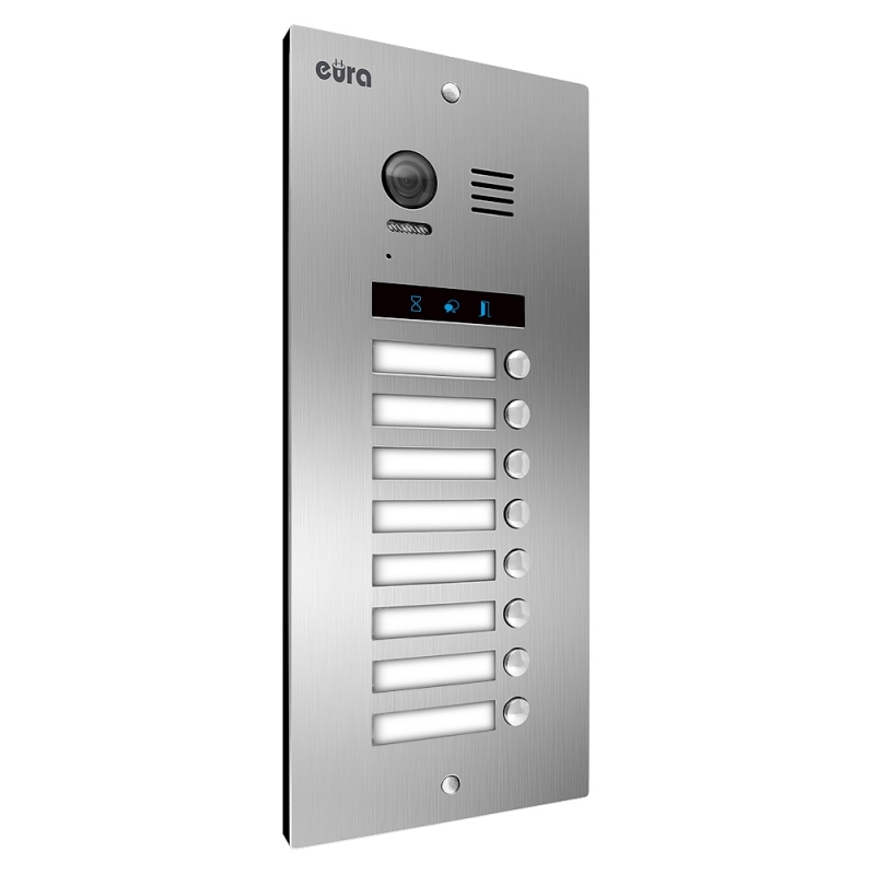 KASETA ZEWNĘTRZNA MODUŁOWA "EURA" VDA-98A5 "2EASY+" 8 przycisków