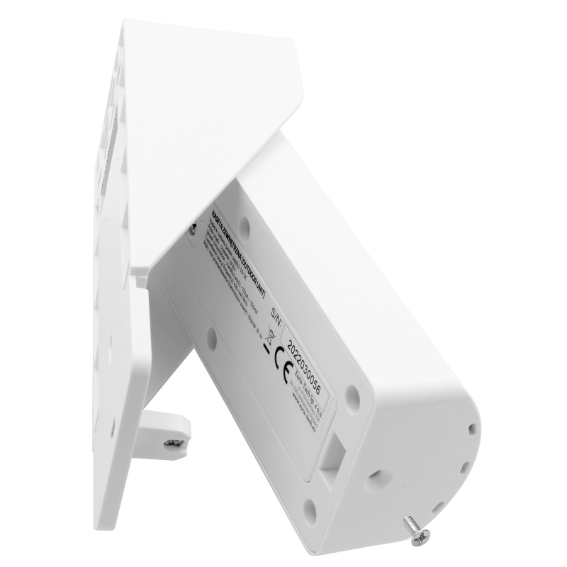 DOMOFON BEZPRZEWODOWY "EURA" ADP-80A3 - biały, 426~440 MHz, zasięg do 100m, obsługa 1 wejścia