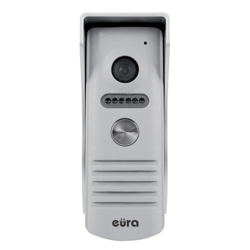 WIDEODOMOFON "EURA" VDP-40A3 "FENIKS+" - czarny, 7", WiFi, otwieranie 2 wejść, AHD, Tuya