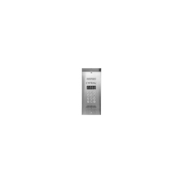 PANEL CYFROWY "CYFRAL" PC-3000R, wąski z czytnikiem RFiD natynkowy