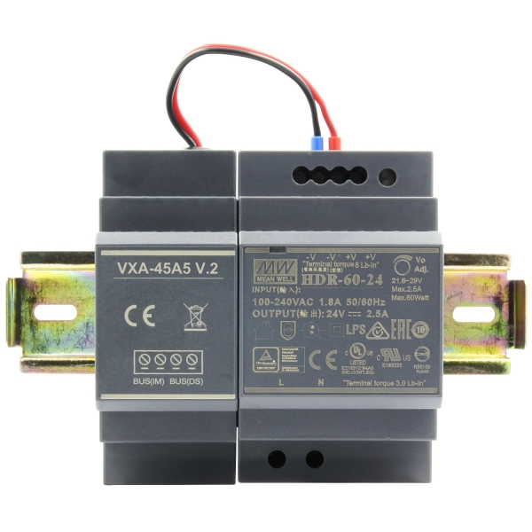WIDEODOMOFON "EURA" VDP-70A5/N BLACK "2EASY" - dwurodzinny, 2x LCD 7", czarny, czytnik zbliżeniowy Unique 125 kHz, natynkowy
