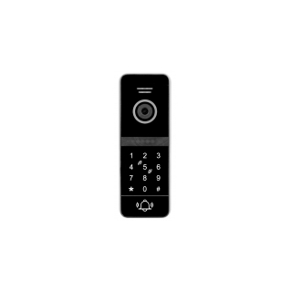 KASETA ZEWNĘTRZNA WIDEODOMOFONU "EURA" VDA-50C5 - jednorodzinna, czarna, kamera 1080p., czytnik RFID, szyfrator