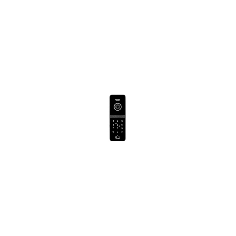 KASETA ZEWNĘTRZNA WIDEODOMOFONU "EURA" VDA-50C5 - jednorodzinna, czarna, kamera 1080p., czytnik RFID, szyfrator