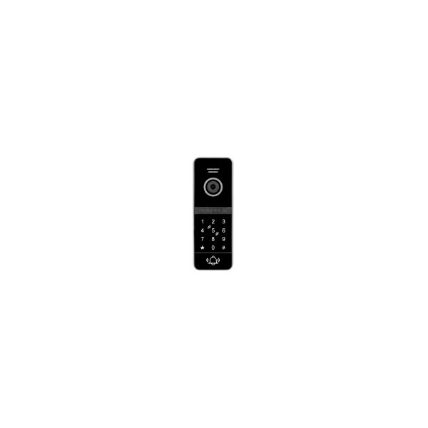 KASETA ZEWNĘTRZNA WIDEODOMOFONU "EURA" VDA-50C5 - jednorodzinna, czarna, kamera 1080p., czytnik RFID, szyfrator