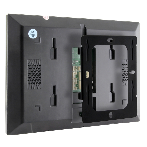 MONITOR "EURA" VDA-02C5 - czarny, LCD 7", FHD, obsługa 2 wejść