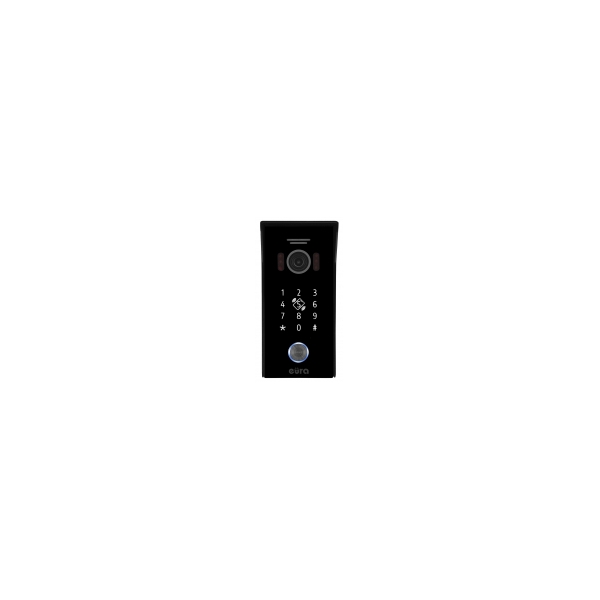 KASETA ZEWNĘTRZNA WIDEODOMOFONU "EURA" VDA-51C5/N - czarna, kamera 1080p., czytnik RFID, szyfrator, natynk