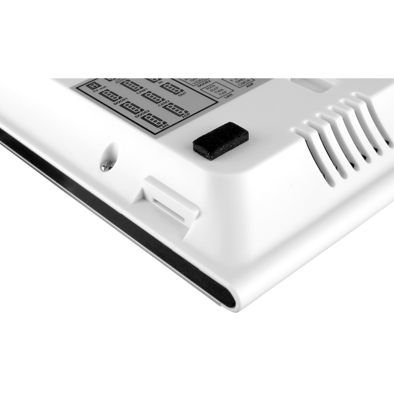 MONITOR "EURA" VDA-09C5 - biały, dotykowy, LCD 7", FHD, pamięć obrazów, SD 128GB,  rozbudowa do 6 monitorów, 2 stacji bramowych 