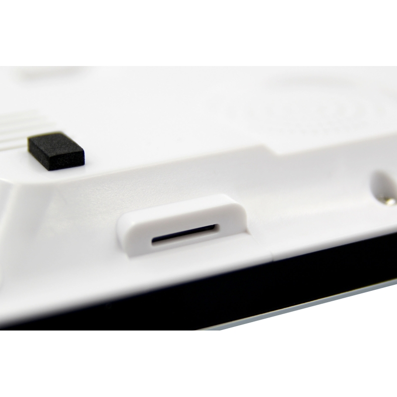 MONITOR "EURA" VDA-11C5 - biały, dotykowy, LCD 10", FHD, pamięć obrazów, SD 128GB,  rozbudowa do 6 monitorów, 2 stacji bramowych