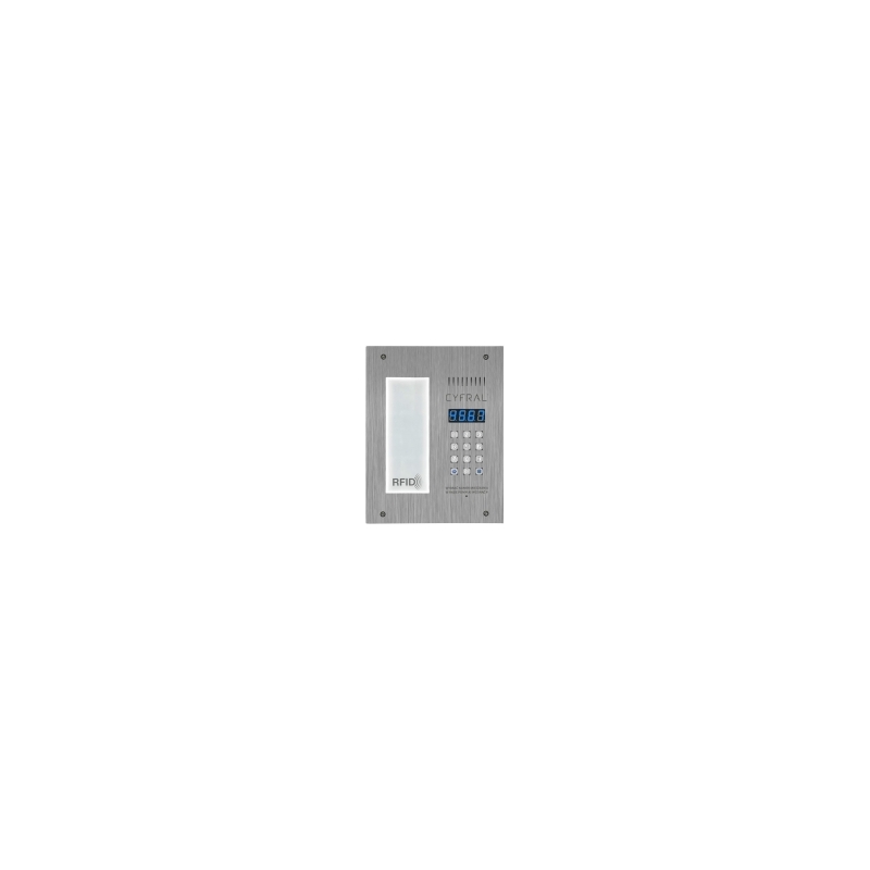 PANEL CYFROWY "CYFRAL" PC-3000R LM, ze integrowaną listą lokatorską i czytnikiem RFiD