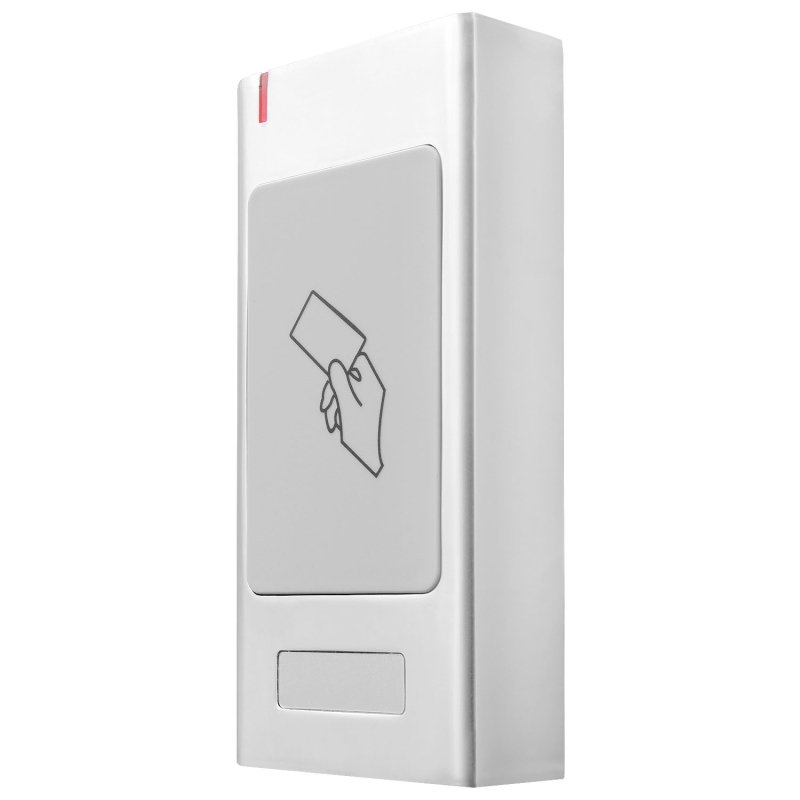 CZYTNIK KLUCZY ZBLIŻENIOWYCH "EURA" CR-01H5 - Unique 125 kHz, IP66, DC 12-24V, 2000 użytkowników, metalowy, wandaloodporny