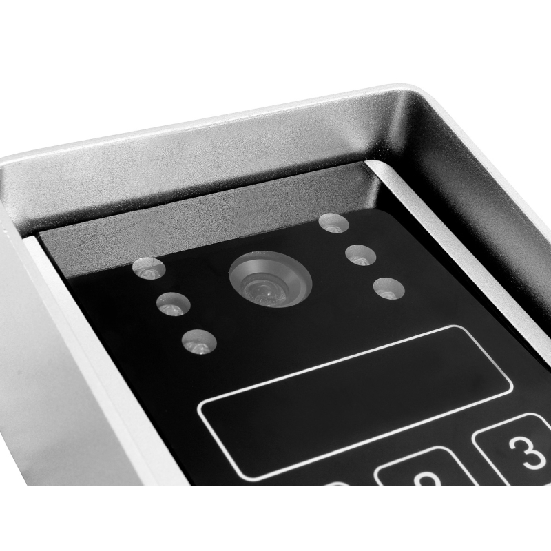 KASETA ZEWNĘTRZNA WIDEODOMOFONU "EURA" VDA-80A3 "EURA CONNECT" - jednorodzinna, dotykowy szyfrator, czytnik zbliżeniowy