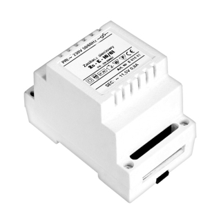 ZASILACZ "CYFRAL" KZ-12E do systemów cyfrowych na szynę 12,5V/1,2A 2