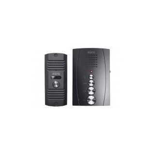 DOMOFON "EURA" ADP-12A3 "INVITO" GRAFIT głośnomówiący, bezsłuchawkowy