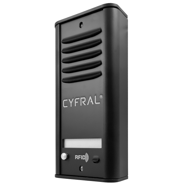 PANEL ANALOGOWY "CYFRAL" 1-lokatorski COSMO czarny