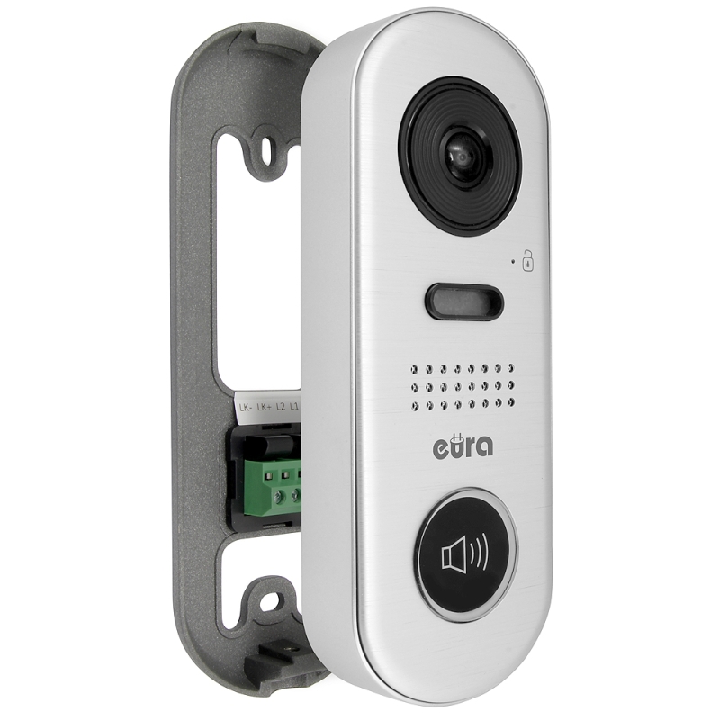 WIDEODOMOFON "EURA" VDP-59A5 "2EASY" kolor 7" dotykowy ekran, biały