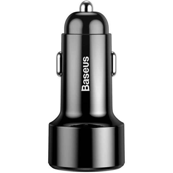 ŁADOWARKA SAMOCHODOWA Baseus Magic CCMLC20C-01 45W 5A 1x USB-A 1x USB-C QC 3.0