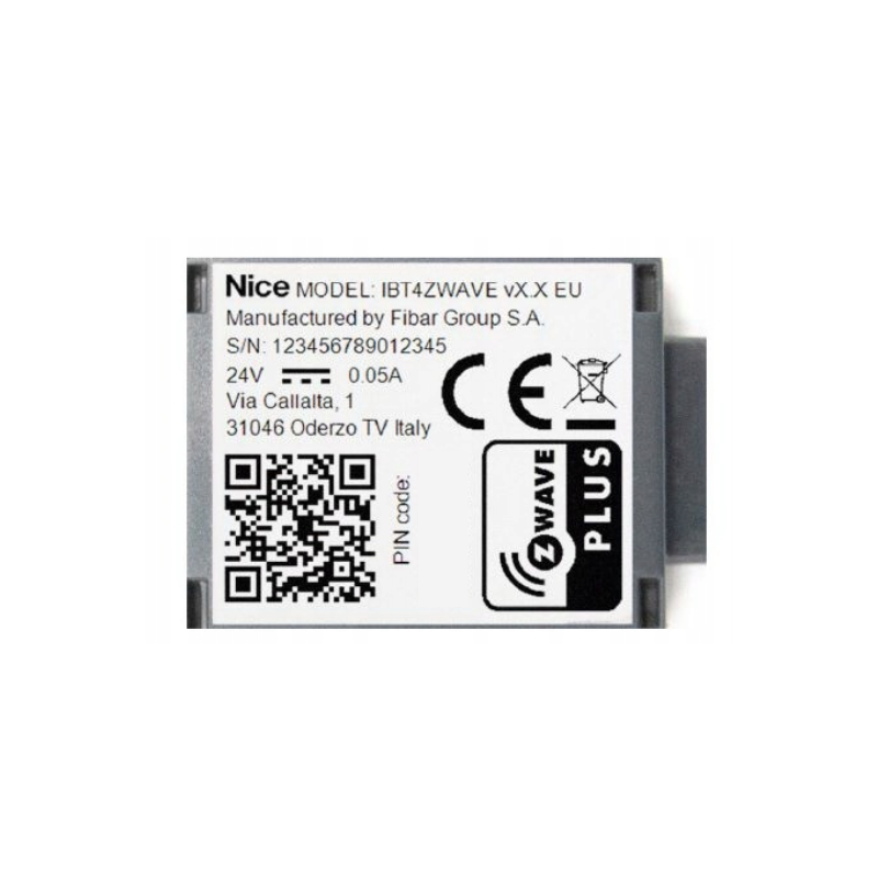 Interfejs NICE IBT4ZWAVE