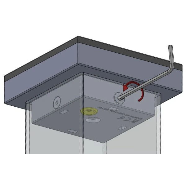 Lampa oświetleniowo-ostrzegawcza LED Proxima SŁUPKOWA 12-230V AC/DC