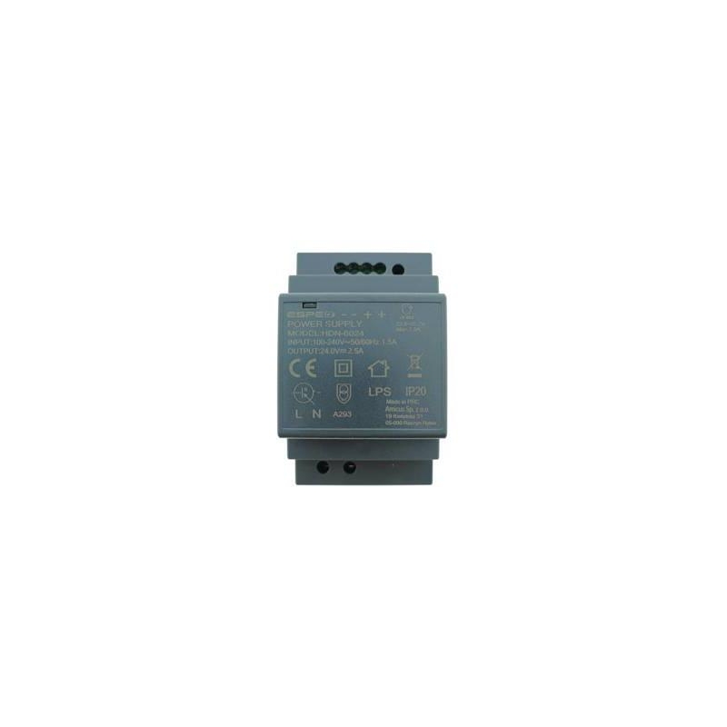 ZASILACZ IMPULSOWY NA SZYNĘ DIN ESPE HDN-10024 24V/100W/3.8A
