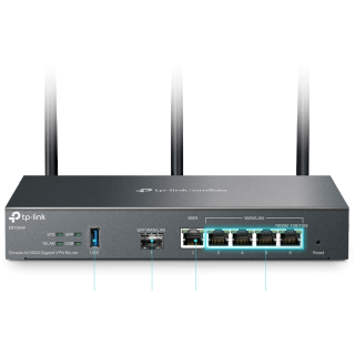 ROUTER TP-LINK VPN Omada AX3000 (ER706W) 2