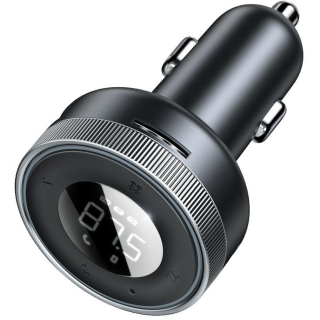 TRANSMITER FM ŁADOWARKA SAMOCHODOWA Baseus Enjoy CCLH-01 3.4A 2x USB-A JACK 3.5MM BT 5.0 2