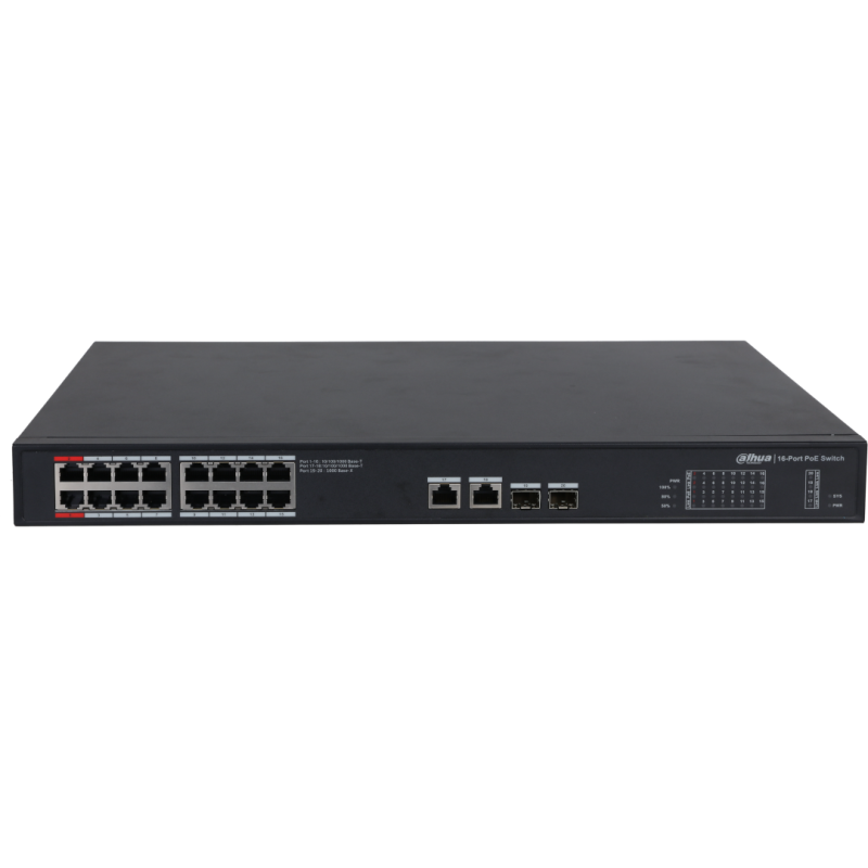 PRZEŁĄCZNIK NIEZARZĄDZALNY DAHUA PFS3220-16GT-240-V2