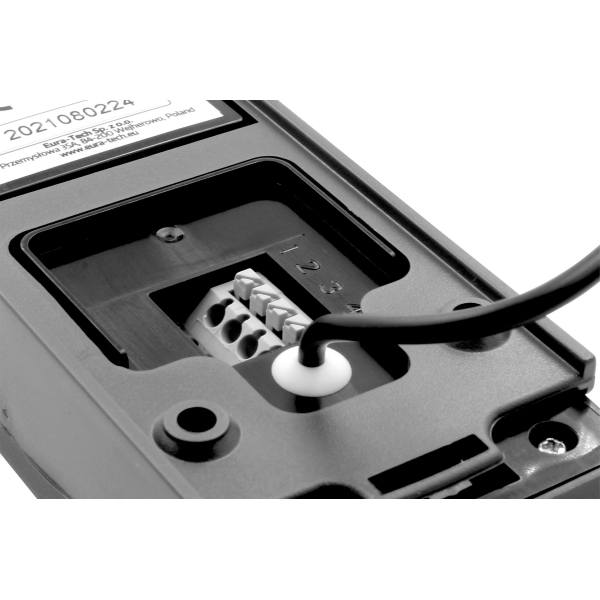 WIDEODOMOFON "EURA" VDP-45A3 "ALPHA" BIAŁY DWA MONITORY kolor 7" obsługa 1 wejścia