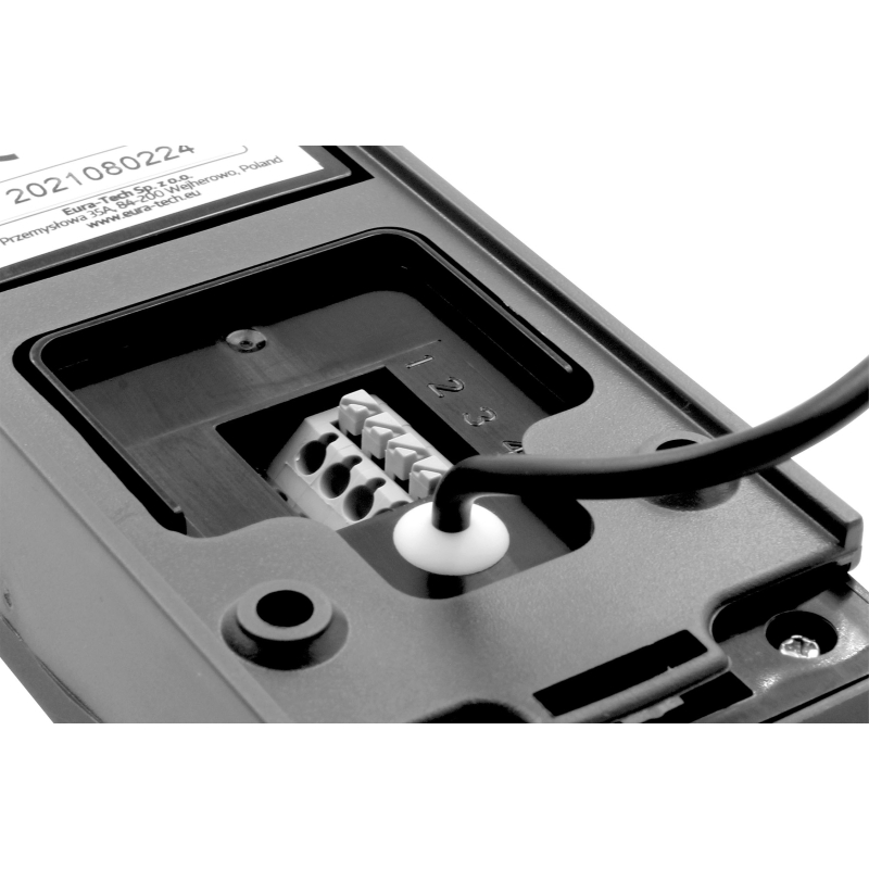 WIDEODOMOFON "EURA" VDP-45A3 "ALPHA" BIAŁY DWA MONITORY kolor 7" obsługa 1 wejścia