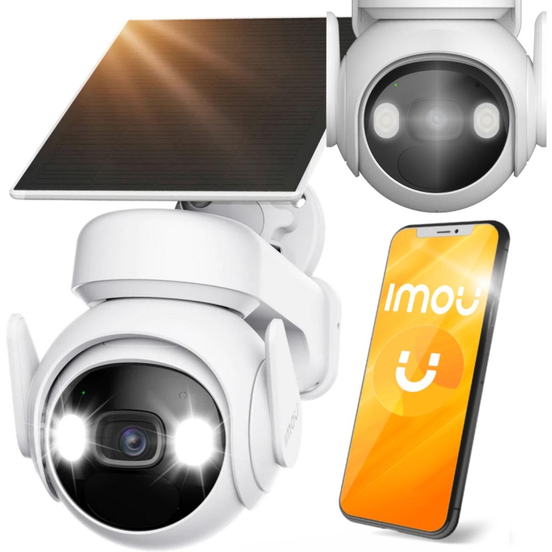 Kamera IP Imou Cell PT kit 3MP bezprzewodowa z panelem solarnym