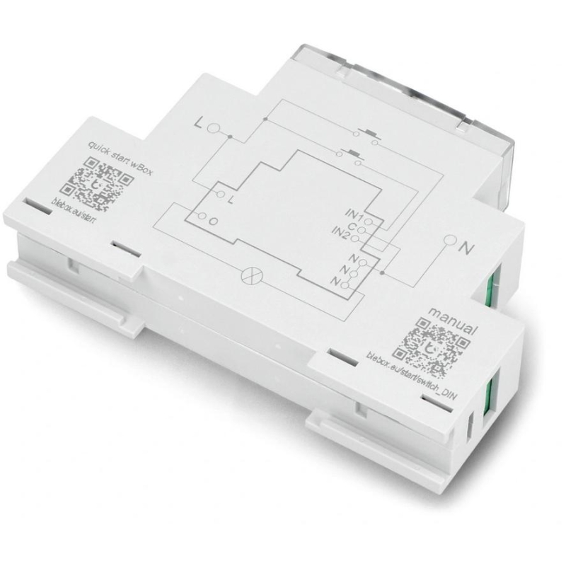 Moduł przekaźnikowy switchbox din Blebox