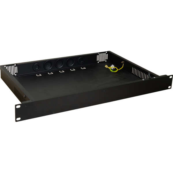 ARAD1S - Obudowa RACK 1U/270mm uniwersalna do szaf RACK 19"