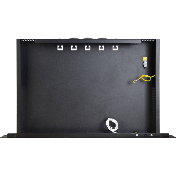 ARAD1S - Obudowa RACK 1U/270mm uniwersalna do szaf RACK 19"