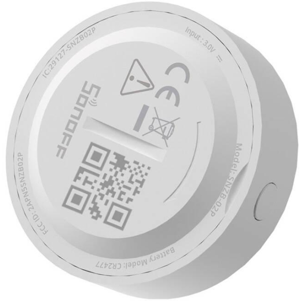 Inteligentny czujnik temperatury i wilgotności ZigBee Sonoff SNZB-02P