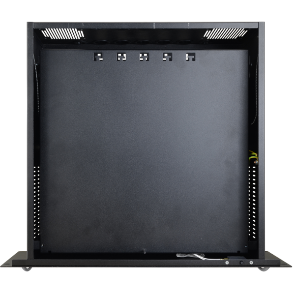 ARAD4 - Obudowa RACK 4U/400mm uniwersalna do szaf RACK 19" dwupoziomowa