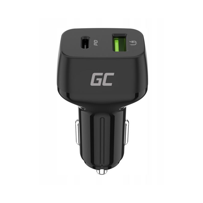 ŁADOWARKA SAMOCHODOWA Green Cell 48W 1x USB-C 1x USB-A Power Delivery 30W Quick Charge 3.0 CAD33