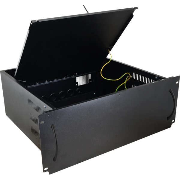 ARAD4 - Obudowa RACK 4U/400mm uniwersalna do szaf RACK 19" dwupoziomowa